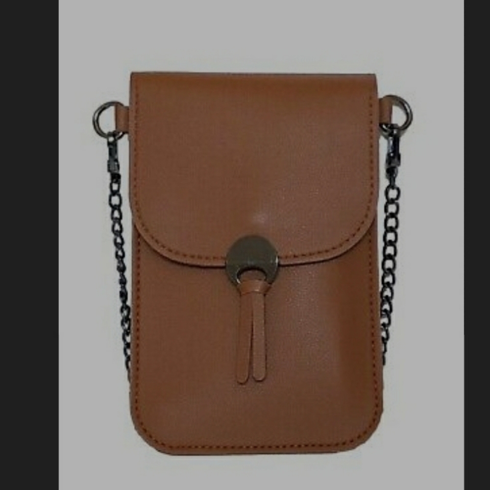 Save the Girls Brown Colorado Touch Screen Crossbo